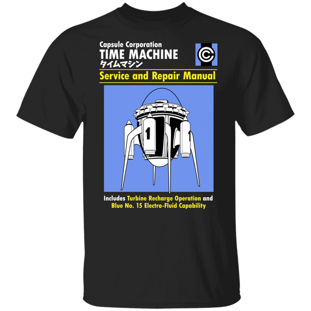 T-Shirts Black / YXS Time Machine Manual Youth T-Shirt