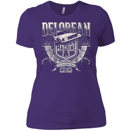 T-Shirts Purple / X-Small Time Machine Women's Premium T-Shirt