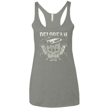 T-Shirts Venetian Grey / X-Small Time Machine Women's Triblend Racerback Tank