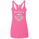 T-Shirts Vintage Pink / X-Small Time Machine Women's Triblend Racerback Tank
