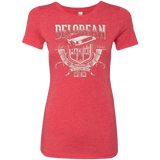 T-Shirts Vintage Red / Small Time Machine Women's Triblend T-Shirt
