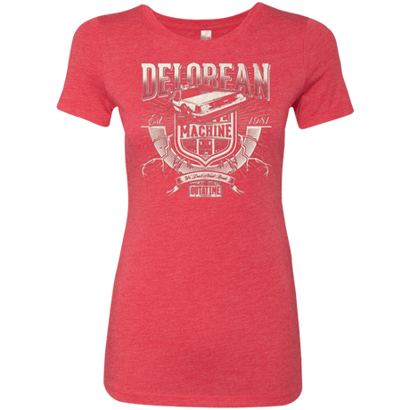 T-Shirts Vintage Red / Small Time Machine Women's Triblend T-Shirt