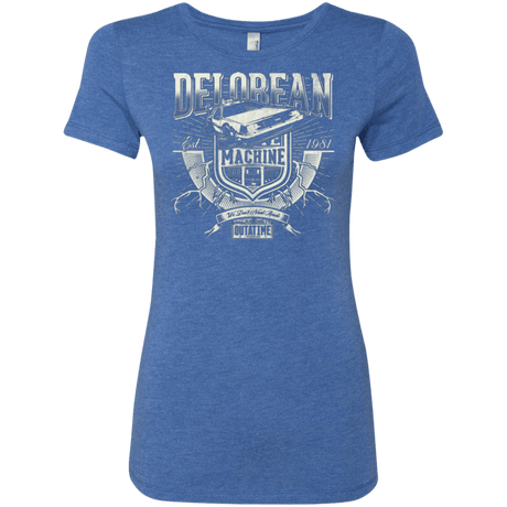 T-Shirts Vintage Royal / Small Time Machine Women's Triblend T-Shirt