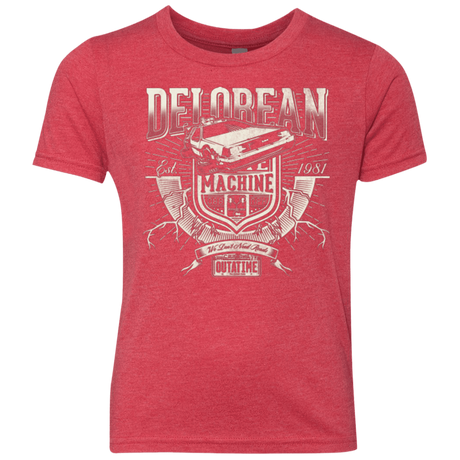 T-Shirts Vintage Red / YXS Time Machine Youth Triblend T-Shirt