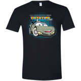 T-Shirts Black / X-Small Time McQueen Men's Semi-Fitted Softstyle