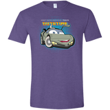 T-Shirts Heather Purple / S Time McQueen Men's Semi-Fitted Softstyle