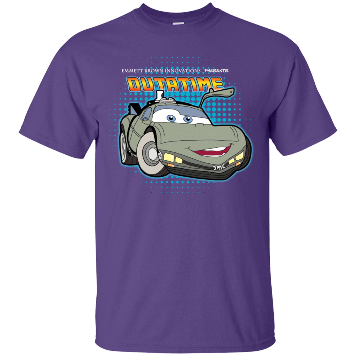 T-Shirts Purple / S Time McQueen T-Shirt