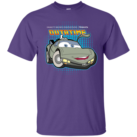 T-Shirts Purple / S Time McQueen T-Shirt