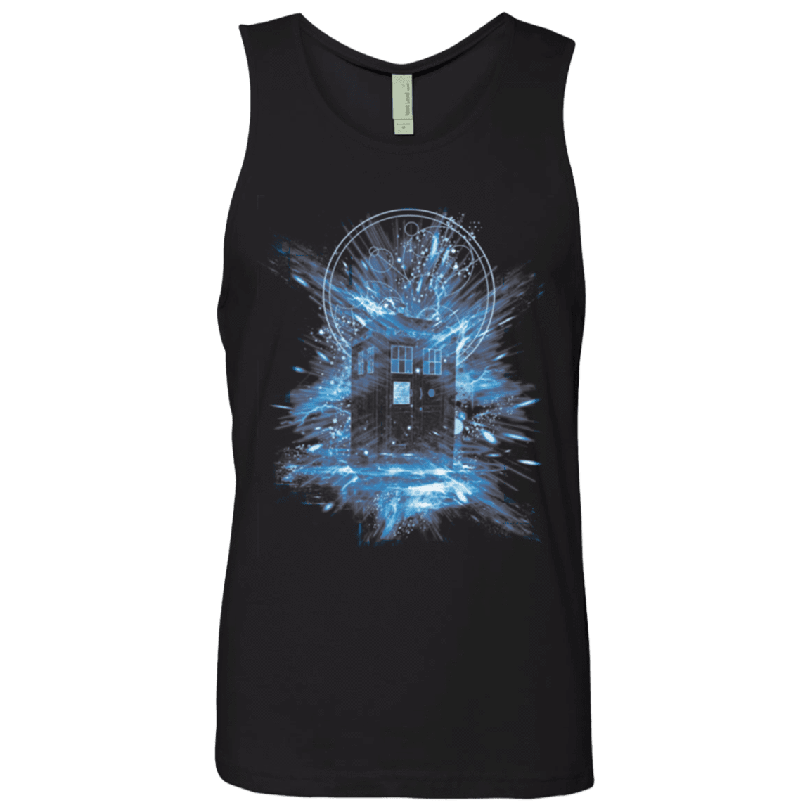 T-Shirts Black / Small Time Storm Men's Premium Tank Top