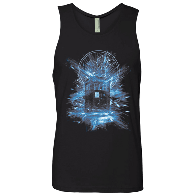 T-Shirts Black / Small Time Storm Men's Premium Tank Top