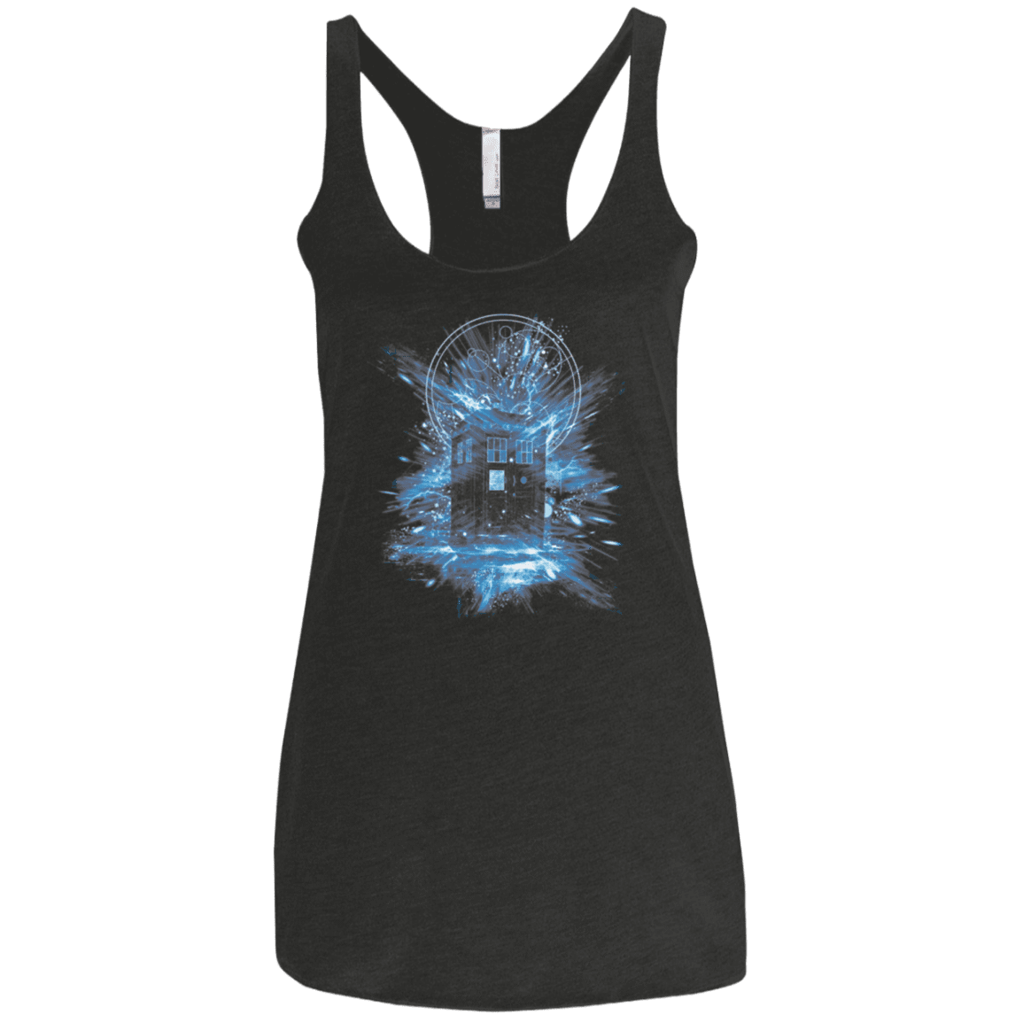 T-Shirts Vintage Black / X-Small Time Storm Women's Triblend Racerback Tank