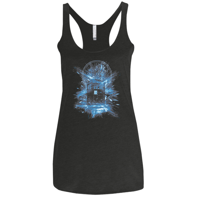 T-Shirts Vintage Black / X-Small Time Storm Women's Triblend Racerback Tank