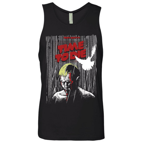 T-Shirts Black / Small Time to die Men's Premium Tank Top