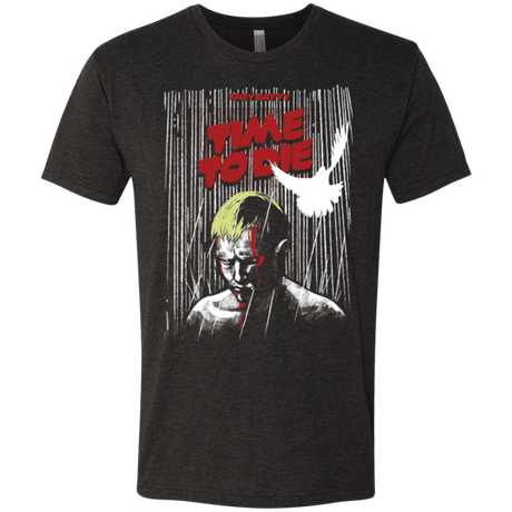 T-Shirts Vintage Black / Small Time to die Men's Triblend T-Shirt