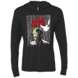 T-Shirts Vintage Black / X-Small Time to die Triblend Long Sleeve Hoodie Tee