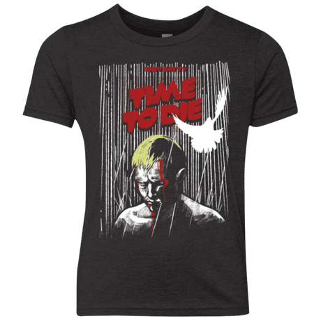 T-Shirts Vintage Black / YXS Time to die Youth Triblend T-Shirt