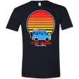 T-Shirts Black / X-Small Time to Travel Men's Semi-Fitted Softstyle