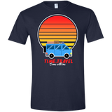 T-Shirts Navy / X-Small Time to Travel Men's Semi-Fitted Softstyle