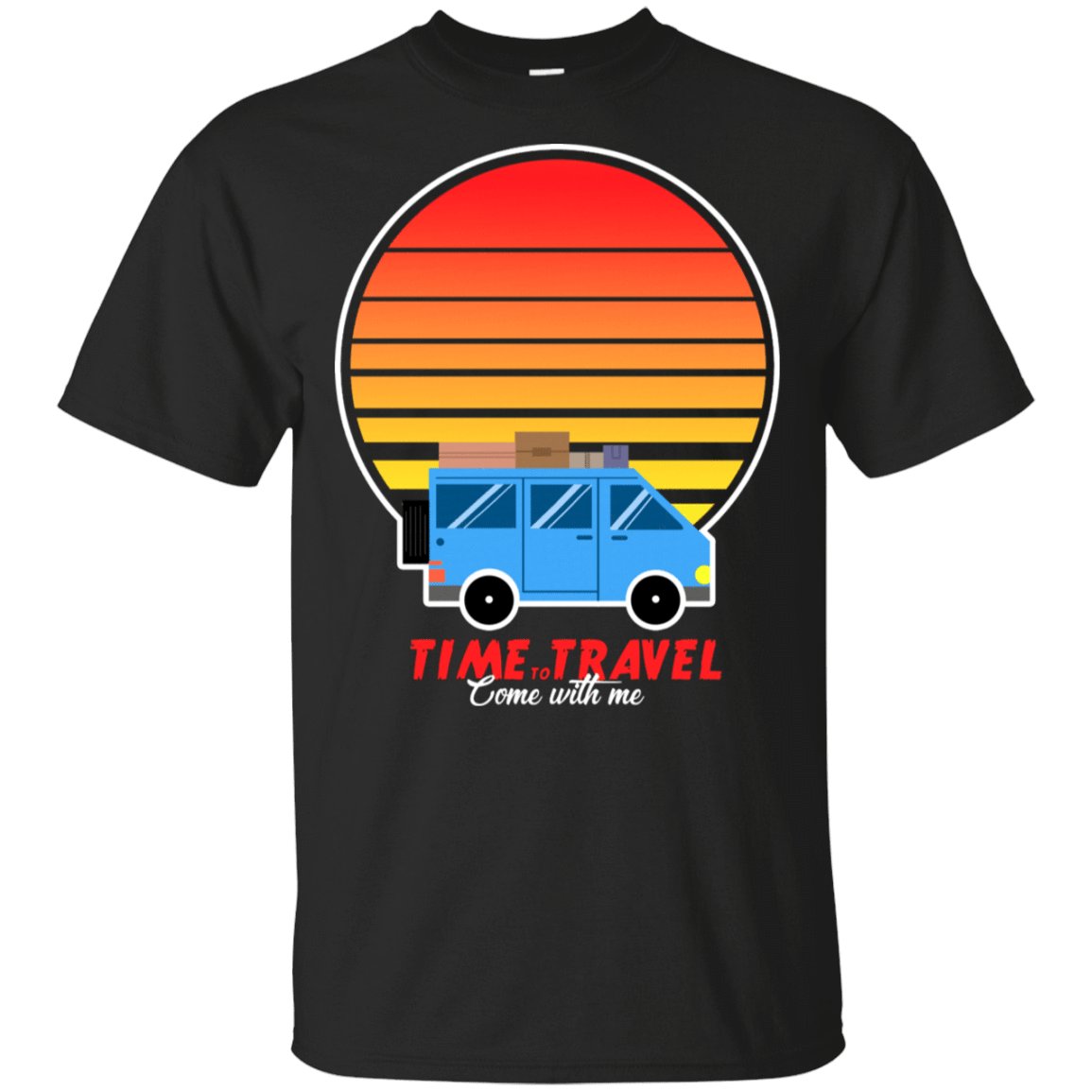 T-Shirts Black / S Time to Travel T-Shirt