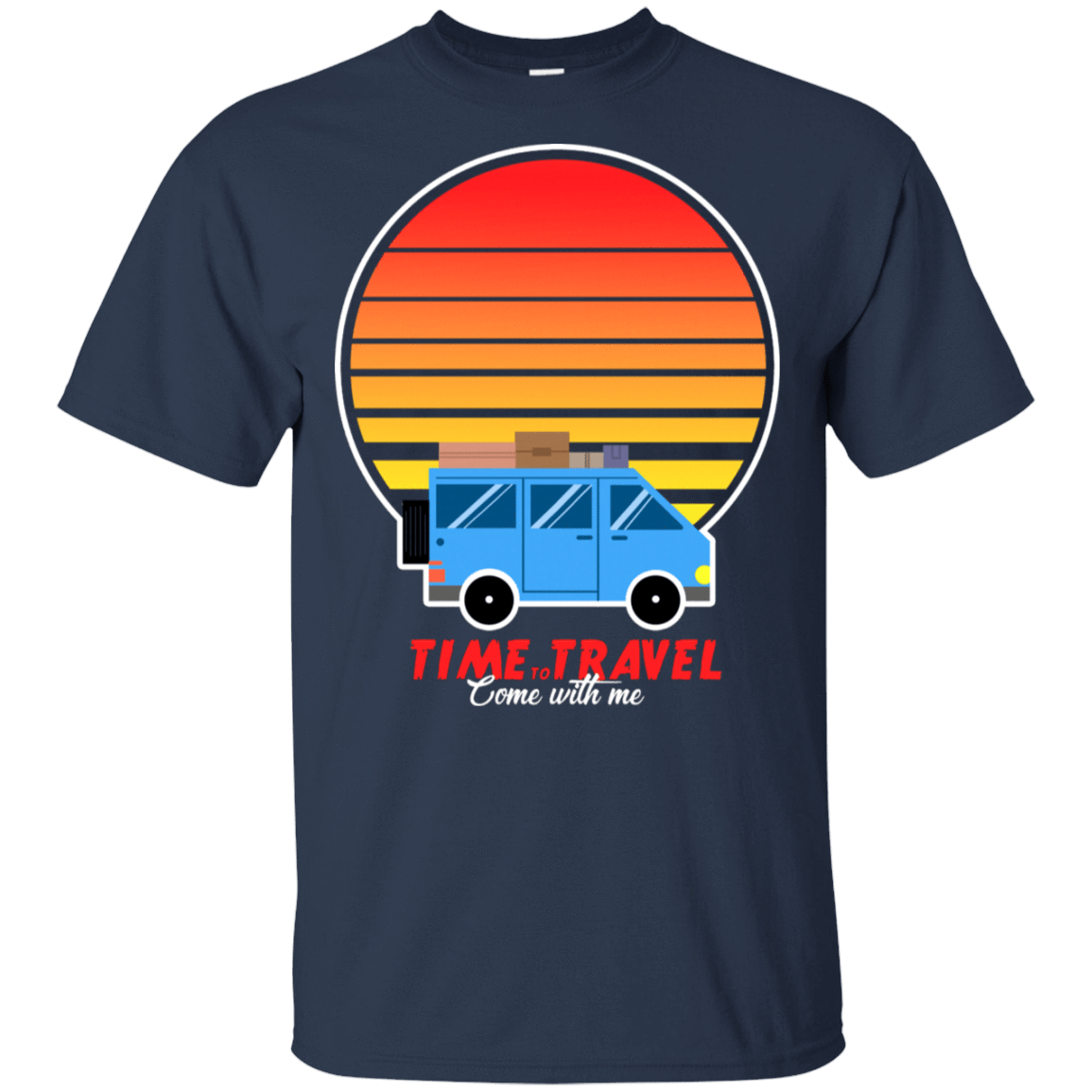 T-Shirts Navy / S Time to Travel T-Shirt