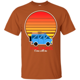 T-Shirts Texas Orange / S Time to Travel T-Shirt