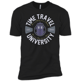 T-Shirts Black / YXS Time Travel University Boys Premium T-Shirt