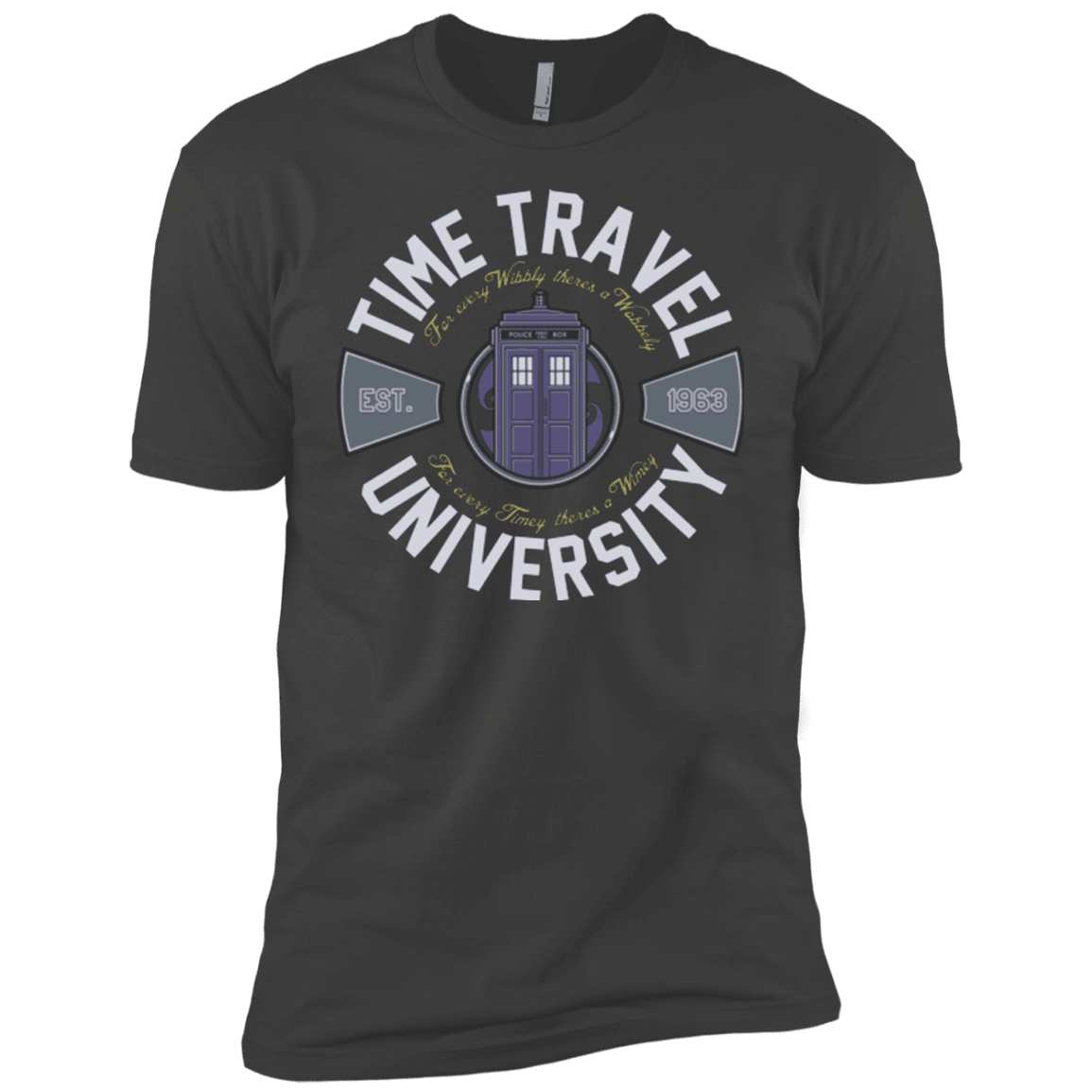 T-Shirts Heavy Metal / YXS Time Travel University Boys Premium T-Shirt