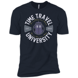 T-Shirts Midnight Navy / YXS Time Travel University Boys Premium T-Shirt
