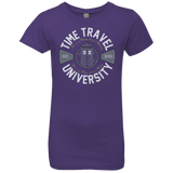 T-Shirts Purple Rush / YXS Time Travel University Girls Premium T-Shirt