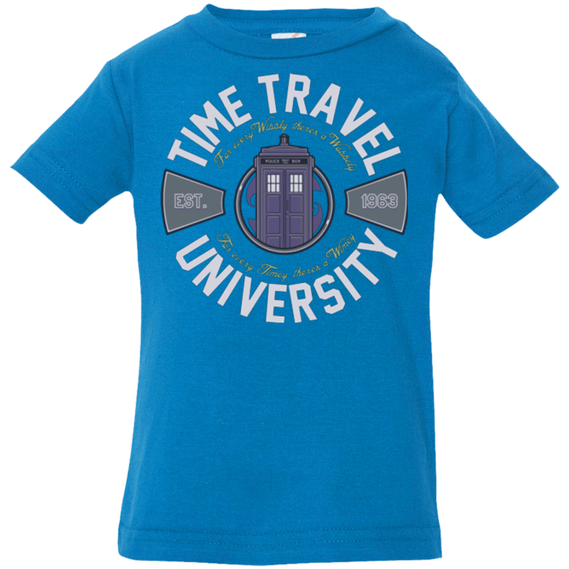 T-Shirts Cobalt / 6 Months Time Travel University Infant PremiumT-Shirt