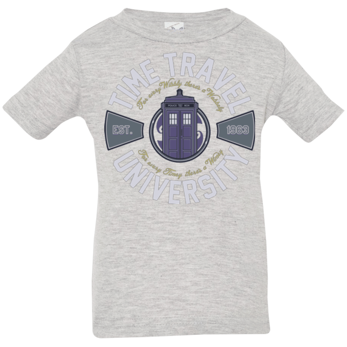 T-Shirts Heather / 6 Months Time Travel University Infant PremiumT-Shirt