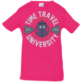 T-Shirts Hot Pink / 6 Months Time Travel University Infant PremiumT-Shirt
