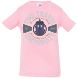 T-Shirts Pink / 6 Months Time Travel University Infant PremiumT-Shirt