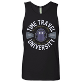 T-Shirts Black / Small Time Travel University Men's Premium Tank Top
