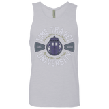T-Shirts Heather Grey / Small Time Travel University Men's Premium Tank Top