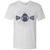T-Shirts Heather White / Small Time Travel University Men's Triblend T-Shirt