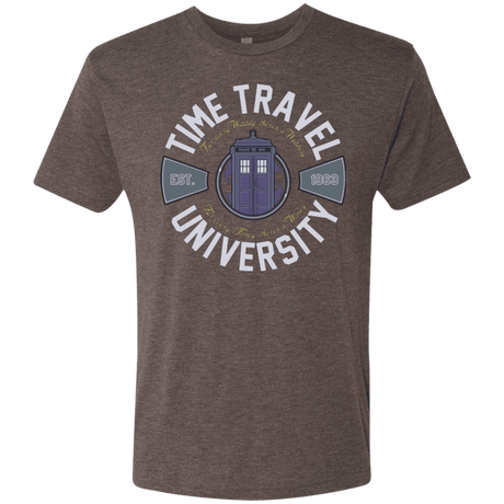 T-Shirts Macchiato / Small Time Travel University Men's Triblend T-Shirt