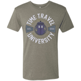 T-Shirts Venetian Grey / Small Time Travel University Men's Triblend T-Shirt