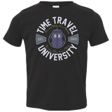 T-Shirts Black / 2T Time Travel University Toddler Premium T-Shirt