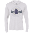 T-Shirts Heather White / X-Small Time Travel University Triblend Long Sleeve Hoodie Tee