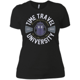 T-Shirts Black / X-Small Time Travel University Women's Premium T-Shirt