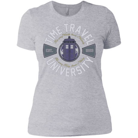 T-Shirts Heather Grey / X-Small Time Travel University Women's Premium T-Shirt