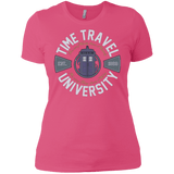 T-Shirts Hot Pink / X-Small Time Travel University Women's Premium T-Shirt