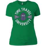 T-Shirts Kelly Green / X-Small Time Travel University Women's Premium T-Shirt