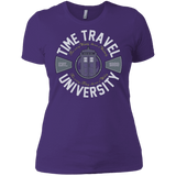T-Shirts Purple / X-Small Time Travel University Women's Premium T-Shirt