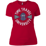T-Shirts Red / X-Small Time Travel University Women's Premium T-Shirt