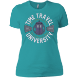 T-Shirts Tahiti Blue / X-Small Time Travel University Women's Premium T-Shirt