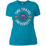 T-Shirts Turquoise / X-Small Time Travel University Women's Premium T-Shirt