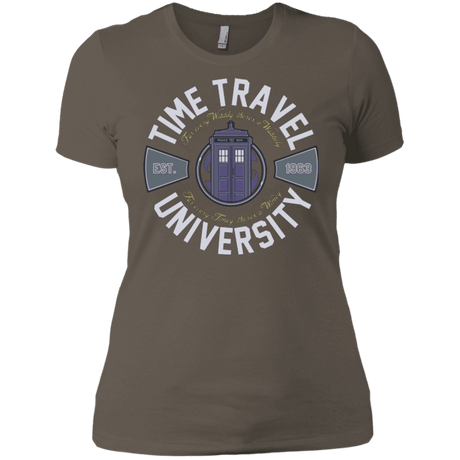 T-Shirts Warm Grey / X-Small Time Travel University Women's Premium T-Shirt