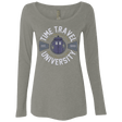 T-Shirts Venetian Grey / Small Time Travel University Women's Triblend Long Sleeve Shirt